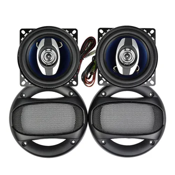 

2Pcs 4 Inch Car Speakers 4Ohm 280W 2 Ways Car Coaxial Speaker For Vehicle Tweeter Stereo Music Sound System Highly sensitive