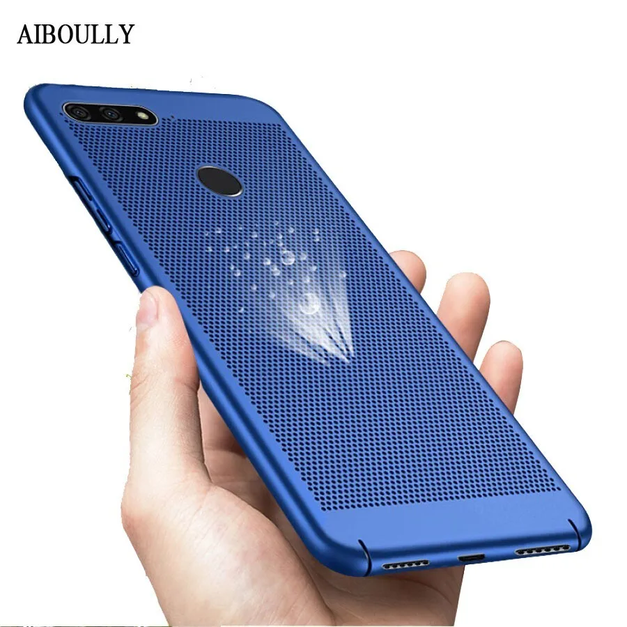 

For Huawei Honor 7C Pro LND-L29 Case Excellent Heat Dissipation PC Case On Honor7c 7 C AUM-L41 Back Cover 7cpro Phone Coque
