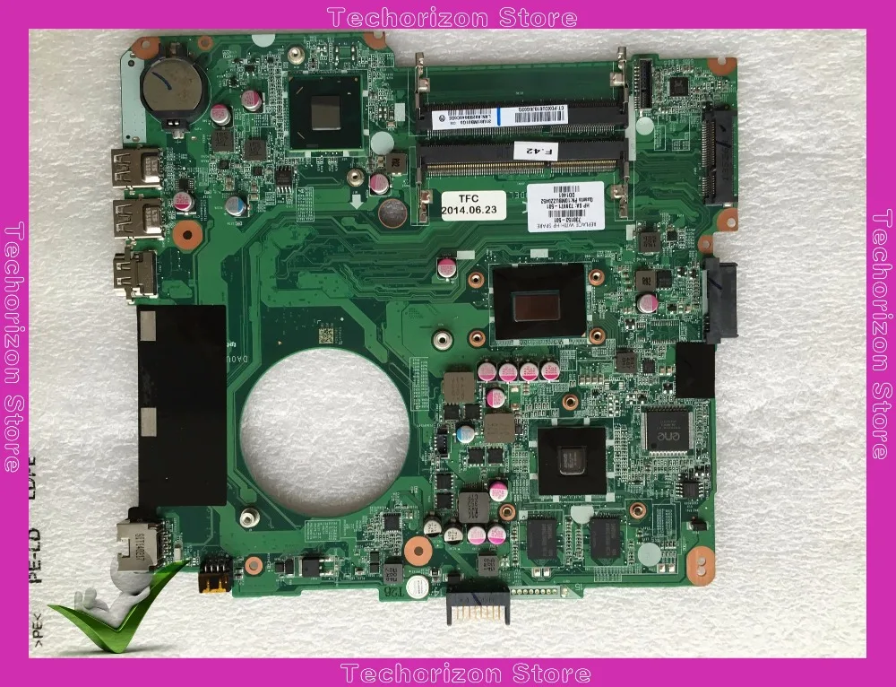 738152-001 738152-501 подходит для HP 14N Материнская плата ноутбука DA0U81MB6C0 I3-3217U DDR3 HD8690M
