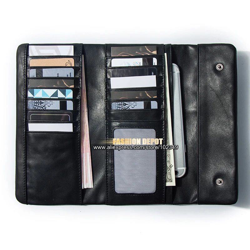 High quality women's genuine leather wallet sot leather first premium leather first leather credit card bag money wallet (5)