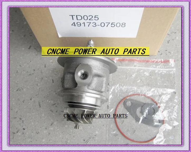 TURBO cartridge CHRA TD02 49173-07508 For FORD Fiesta For Focus C-MAX For Citroen C3 C4 For Peugeot 307 DV6B DV6ATED4 DV6UTED4 1.4L (6)