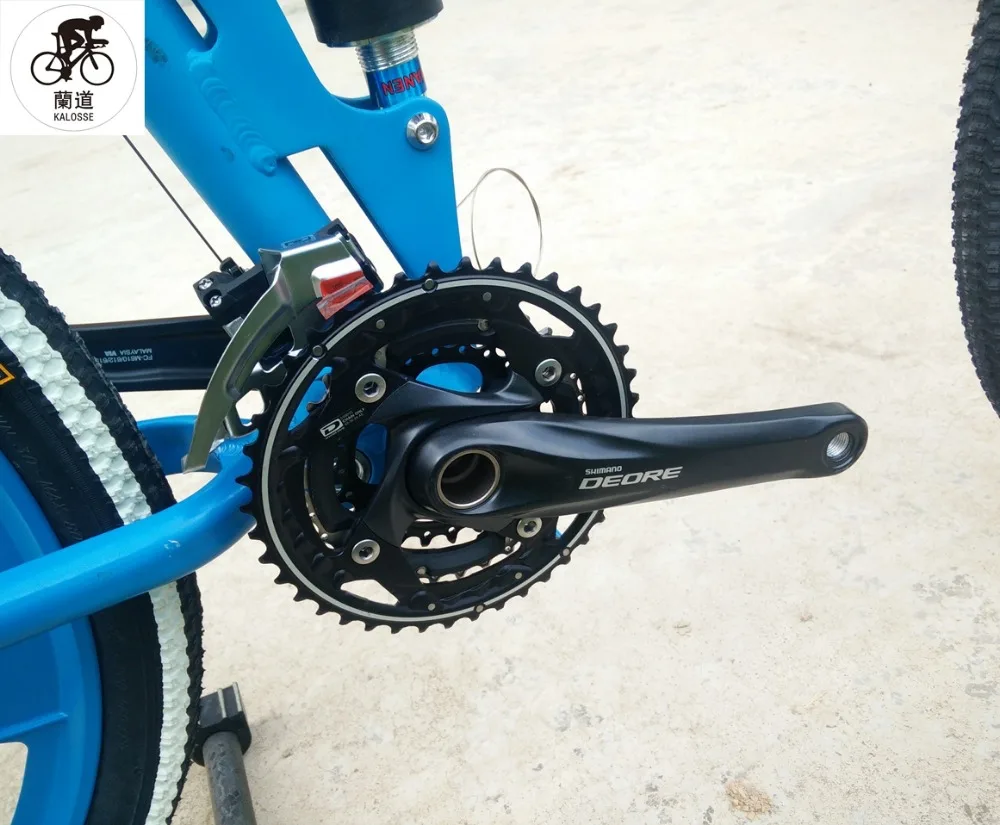 Sale Kalosse alloy  Mountain   bicycle   DIY  colors   Hydraulic brakes  Folding   mountain bike 26er  21/24/27/30 speed 15