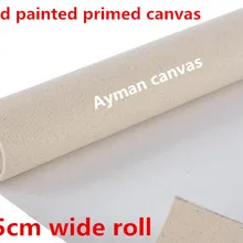 1.65 м загрунтовать тонкой текстуры 328gsm лен предварительно растянутой холст/художник краски/большой blank canvas