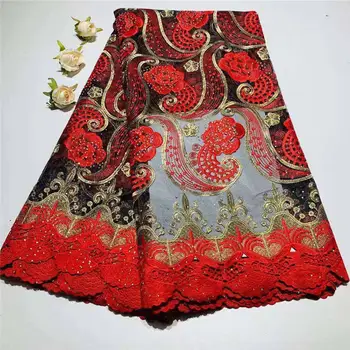 

Latest Lace 2019 African Cord Lace High Quality french Lace fabric African for women for wedding lace -J5