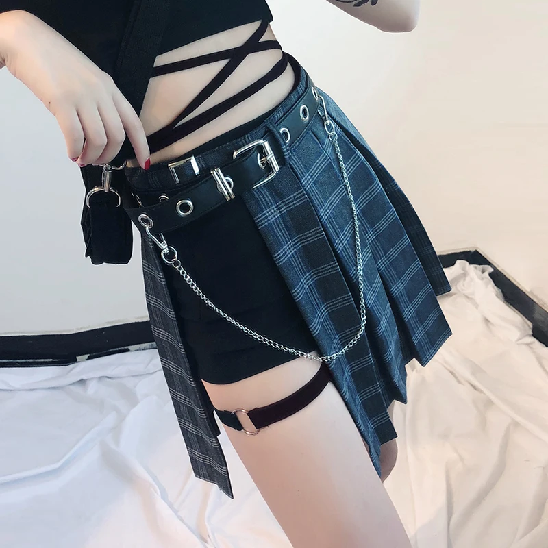 Goth outfit Грандж 2020 корейская одежда