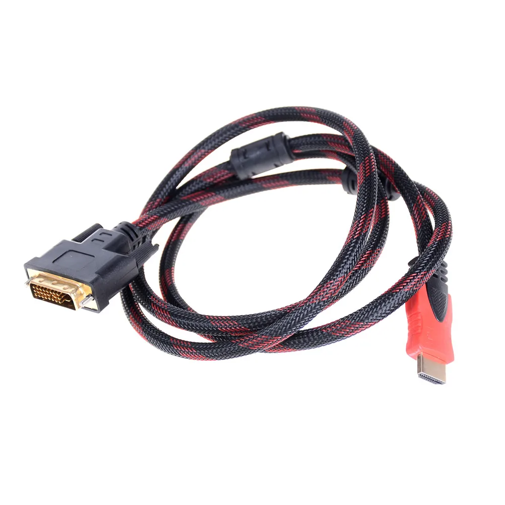 Высокая Скорость аудио кабель 5FT DVI D мужчина к HDMI нфсп высокого цифровой 1 5
