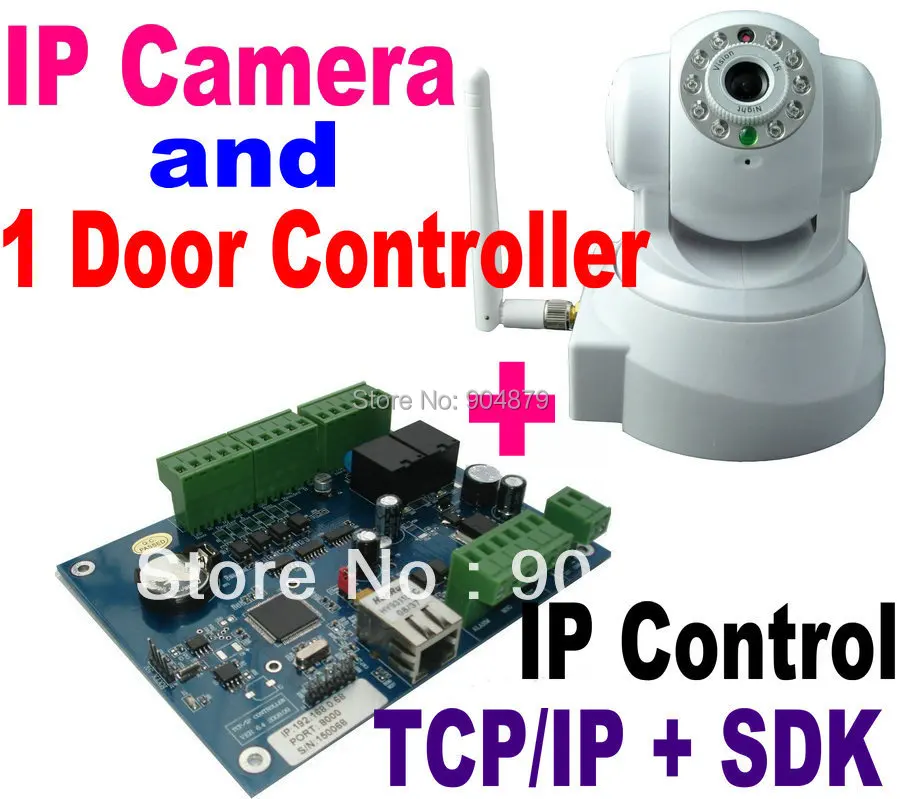 IP Camera CCTV Video Monitoring Camera+1 Door Access