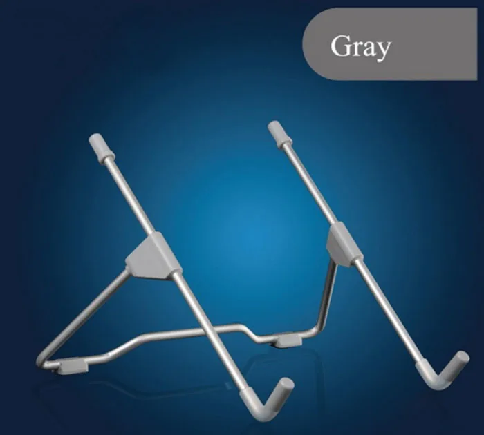 

Foldable portable grey notebook computer support general computer for iPad durable freeshipping
