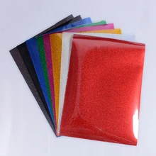 Блестящий винил с теплопередачей формата А4, 8 шт., виниловый утюжок для передачи одежды, HTV рубашки, шляпа, сумка, термопресс, железо на пленке, одежда