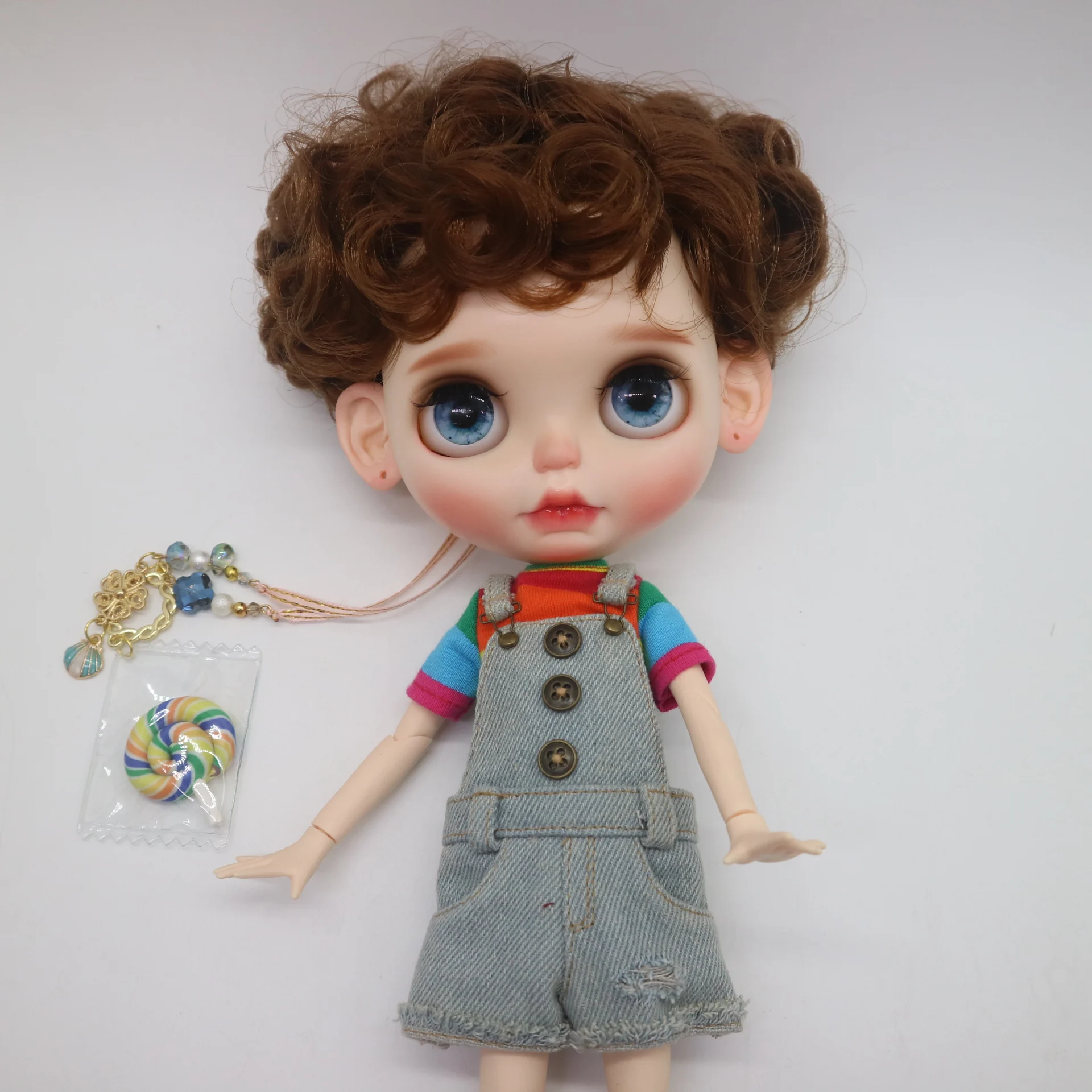 Изготовление на заказ кукла DIY цельная кукла без одежды Блит кукла для девочек Обнаженная Кукла Прекрасная кукла мальчик