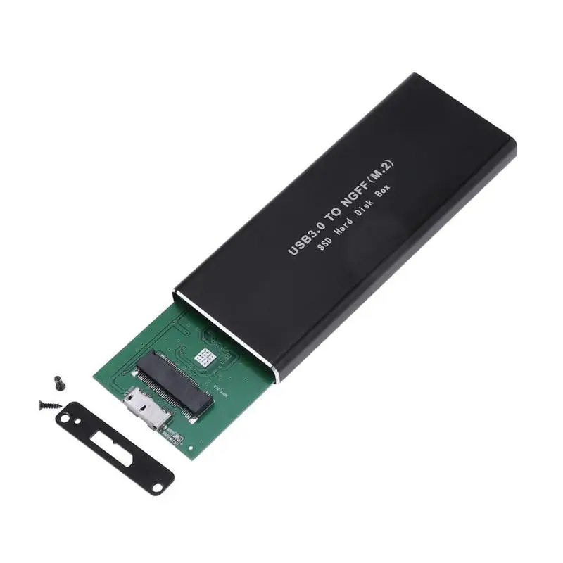 Высокая Spped USB 3,0 Корпус для жесткого диска M.2 NGFF на USB3.0 SSD жесткий диск SATA чехол Мобильный жесткий диск коробка чехол s для 2230/2242/2260/2280 NGFF