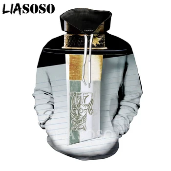 

LIASOSO 2019 Winter New Men Women Sweatshirt 3D Print Movie Series Kill Bill Hoodie Long Sleeve Casual Harajuku Pullover B189-13