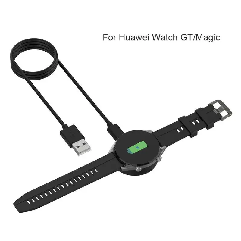 1 м Магнитный зарядный кабель док станция маленький и светильник для huawei Watch GT Honor