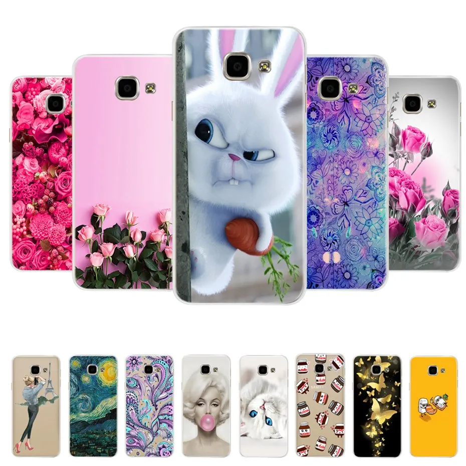 Cute Cartoon Printed Soft TPU Case for Samsung A5 2016