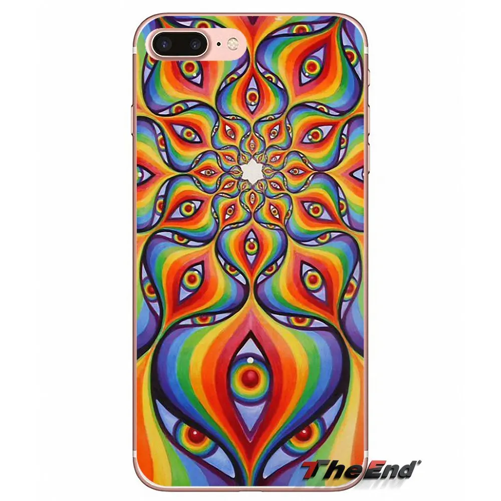 Alex gray Progress Soul Kiss Muse TPU чехол для iPhone X 4 4S 5 5S 5C SE 6 6S 7 8 Plus Samsung Galaxy J1 J3 J5 J7 A3 A5 2016 2017|case for