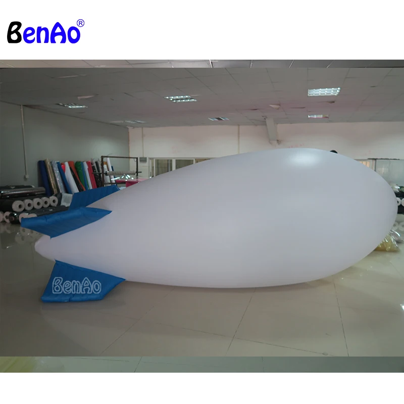 Надувной Гелиевый шар Benao AO705 4m дирижабль для продажи 13 футов надувной белый blimp на