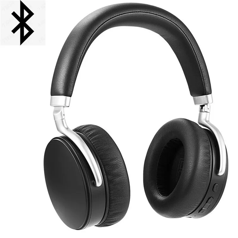 Wireless bluetooth headphone Digital foldable Headset anc active noise cancelling headphone earphone with Microphone  (6)