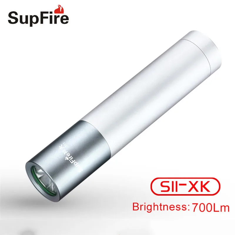 Supfire светодиодный фонарик USB Linterna Pen Light мини S11 SK ручной для Convoy S2 S3 S9 Sofirn Fenix фонарь