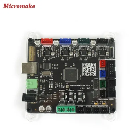 Micromake 3d принтер D1 Makeboard мини плата управления основная панель управления совместимые Ramps 1,4 поддержка Подогрев кровати 3d части принтера