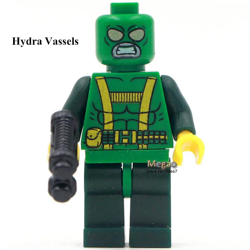 

902 Hydra Vassels Single Sale Building Block Model Toys DIY Assemble Children Gift Toys