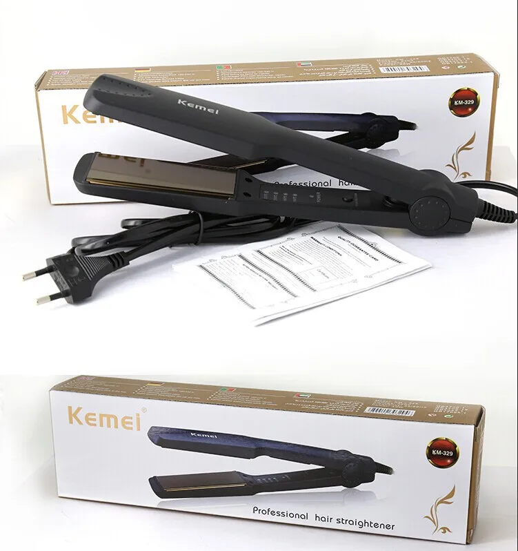Kemei-KM-329-New-Flat-Straightening-Iron (5)