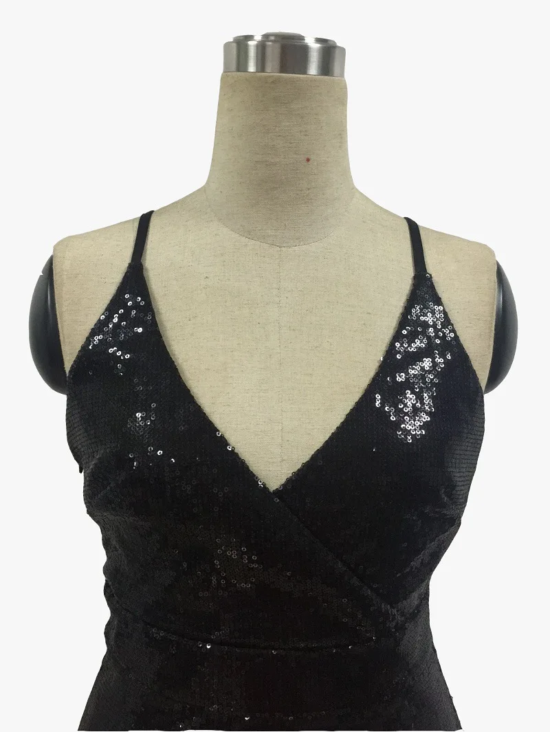 sequin wrap dress 1496 (6)