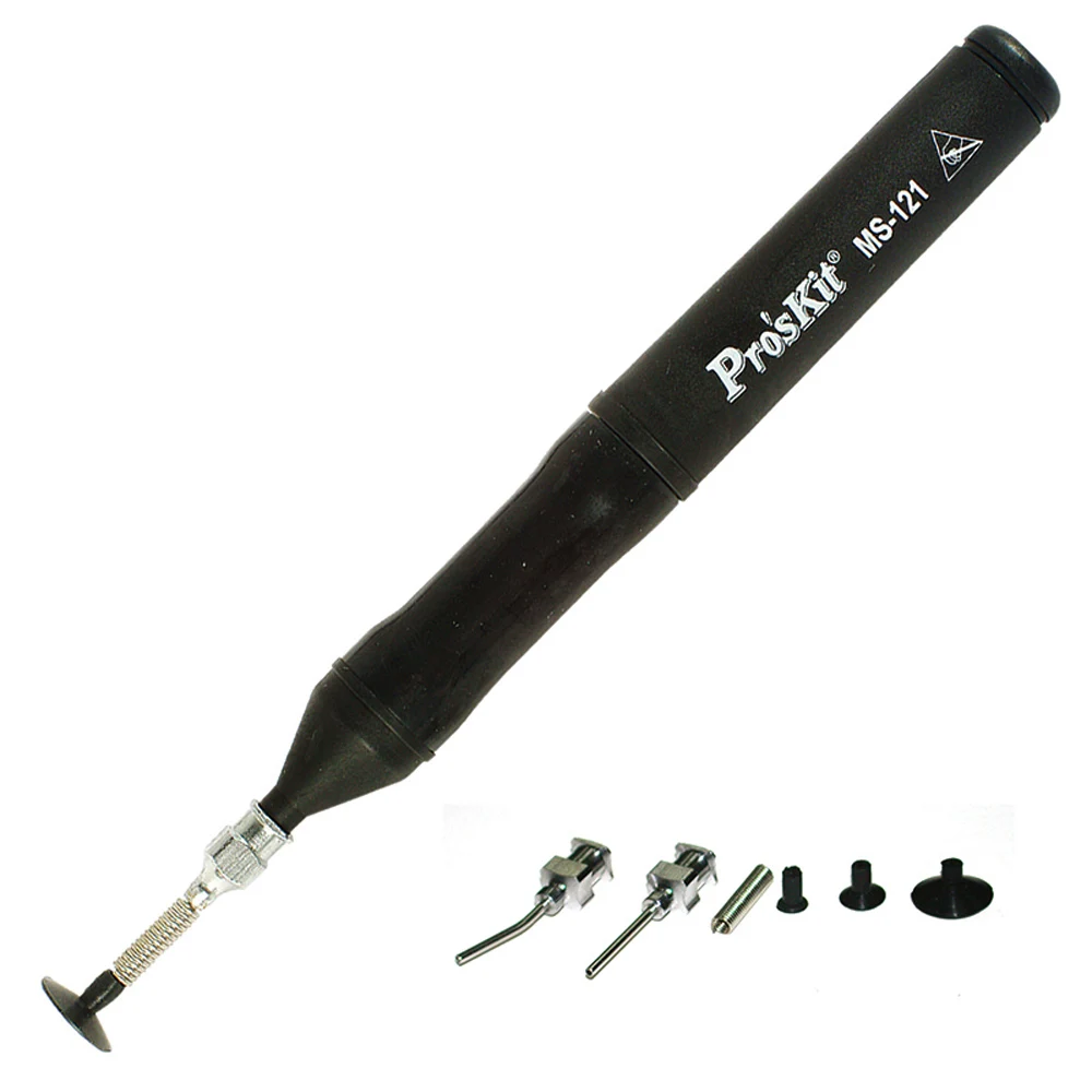 

Pro'sKit MS-121 Portable Simple type Vacuum Suction Pen IC Pick Up SMD Vacuum Sucking Pen Soldering Rework Hand Tools