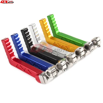 オートバイパーツペダル CNC ビレットアルミカットペダルフットレストとマウントキットピンためハーレースポーツスター 883 1200