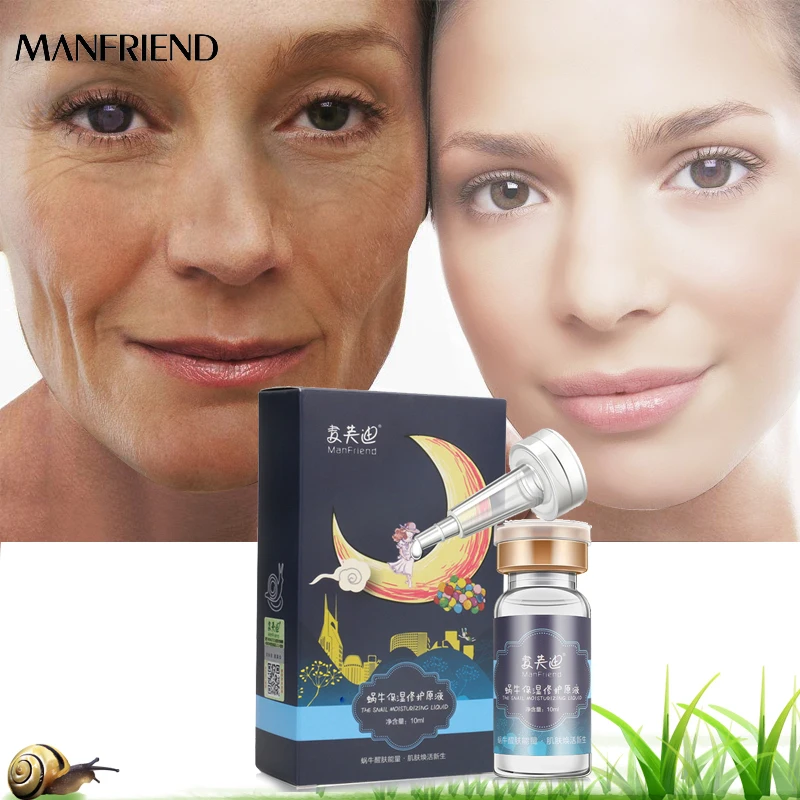 

Snail Repair Whitening Skin Care Moisturizing Essence Face Care Treatment Acne Anti-Aging Wrinkle Serum Firming Beauty
