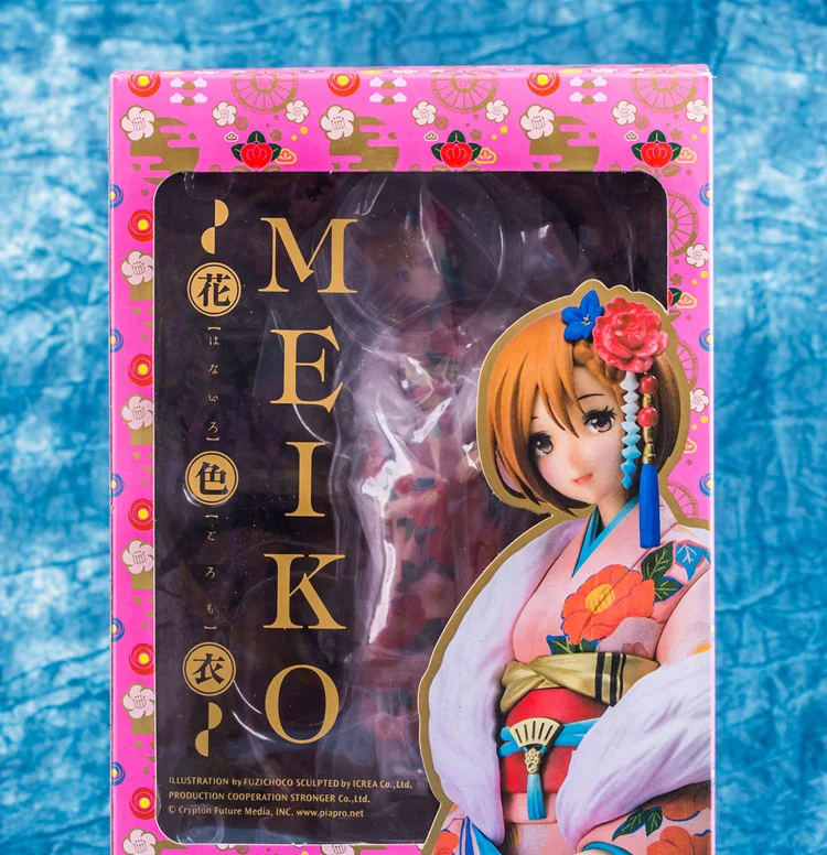 anime Hatsune Miku Kaito & meiko model figure 25cm action colleciton kimono version action collection toy gift (21)