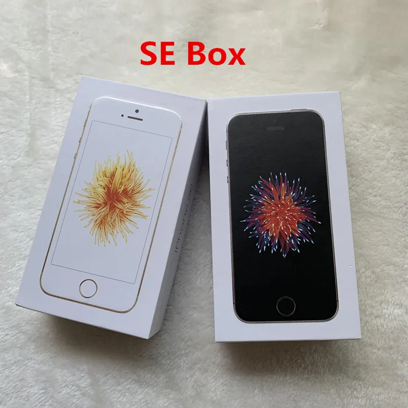 

10pcs/lot US/EU/UK Version Retail Package Empty Packing Box for iPhone Se without Accessories With Manual Sticker