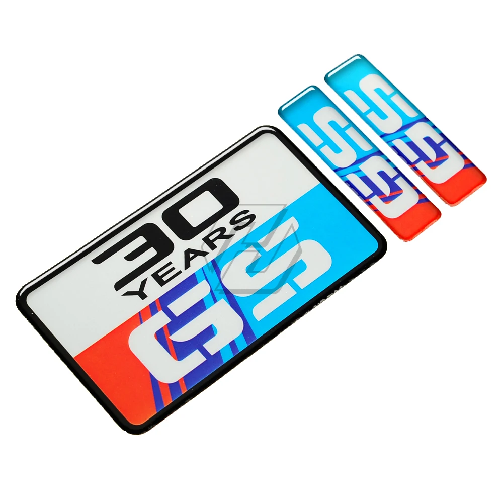 3D GS 30 Years Sticker GS Anniversary Tank Pad Stickers Case for BMW F850GS R1200GS F650GS F800GS F700GS F750GS G310GS 30TH iced earth iced earth 30th anniversary cd