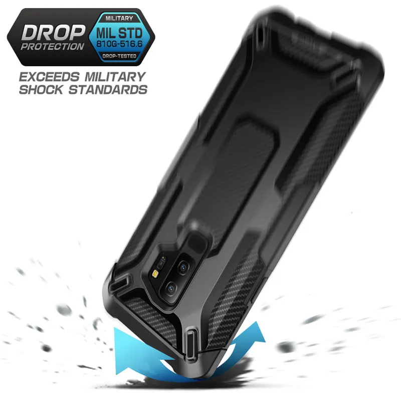 For Samsung Galaxy S9 Plus Case SUPCASE Unicorn Beetle Series TPU + Tough Polycarbonate Premium Hybrid Protective Back Cover|Бамперы| |