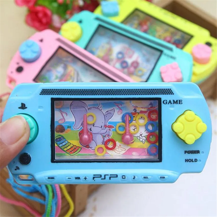 

1piece Water Ring Toss Child Handheld Game Machine Cultivate Child Thinking Ability Toys Parent-child Interactive Game Toys