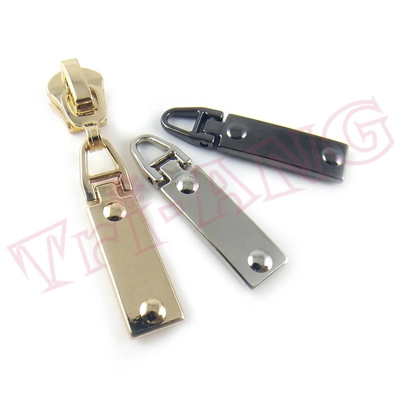 

20pcs/lot, Plating 5# Rectangle Zipper Slider for Metal Zipper Nylon Zipper Resin Zipper