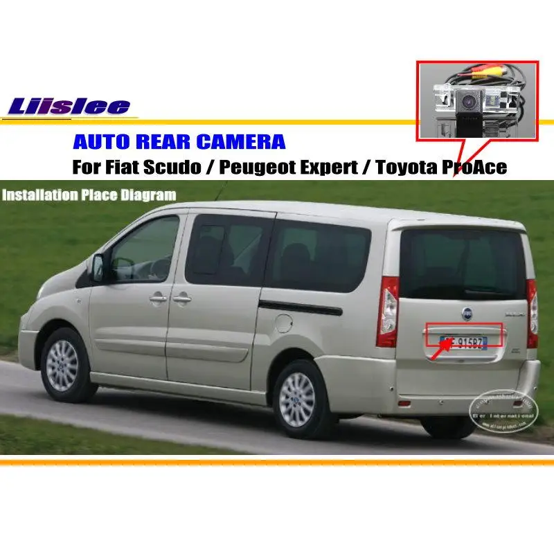 Камера заднего вида Liislee для Fiat ScudoLicense OEM/автомобильная парковочная камера