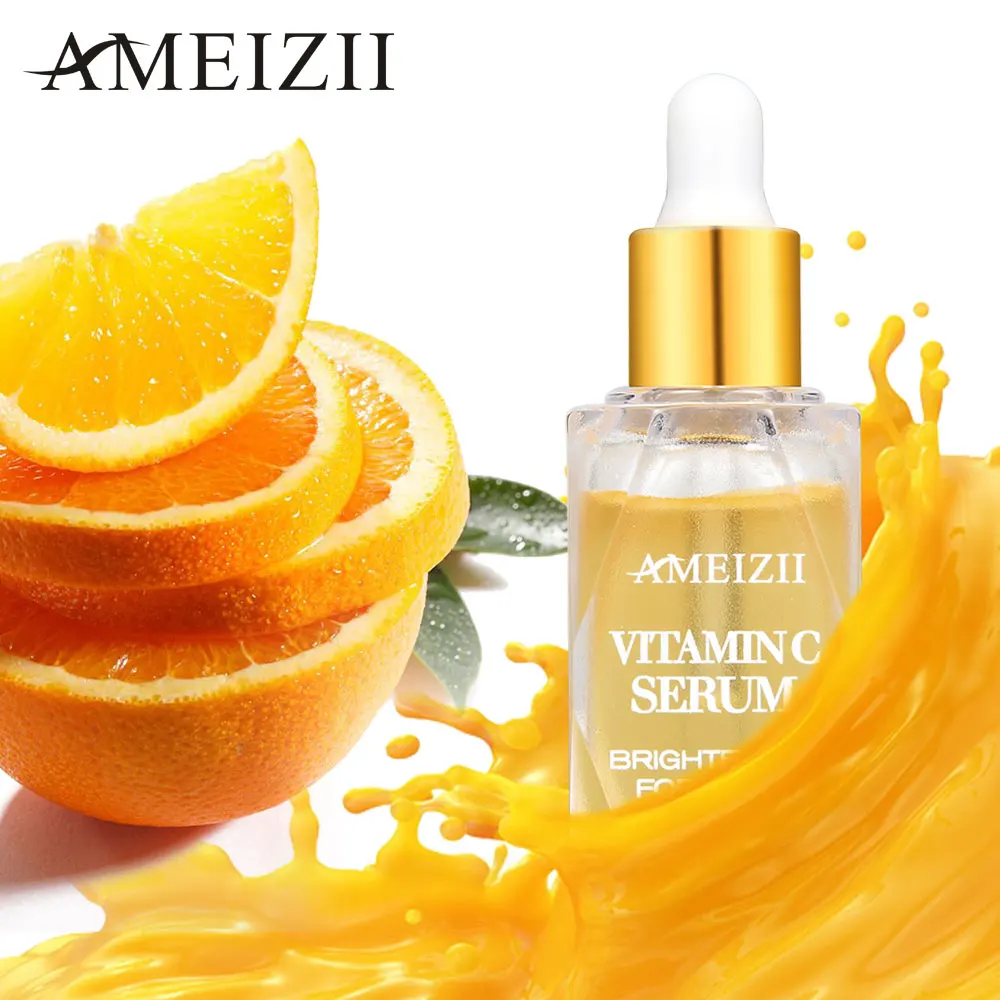 Ameizii витамин с лица сывороточная Гиалуроновая кислота Отбеливающее, омолаживающее воздействие VC крем для лица с эфирными маслами крем против акне уход за кожей лица