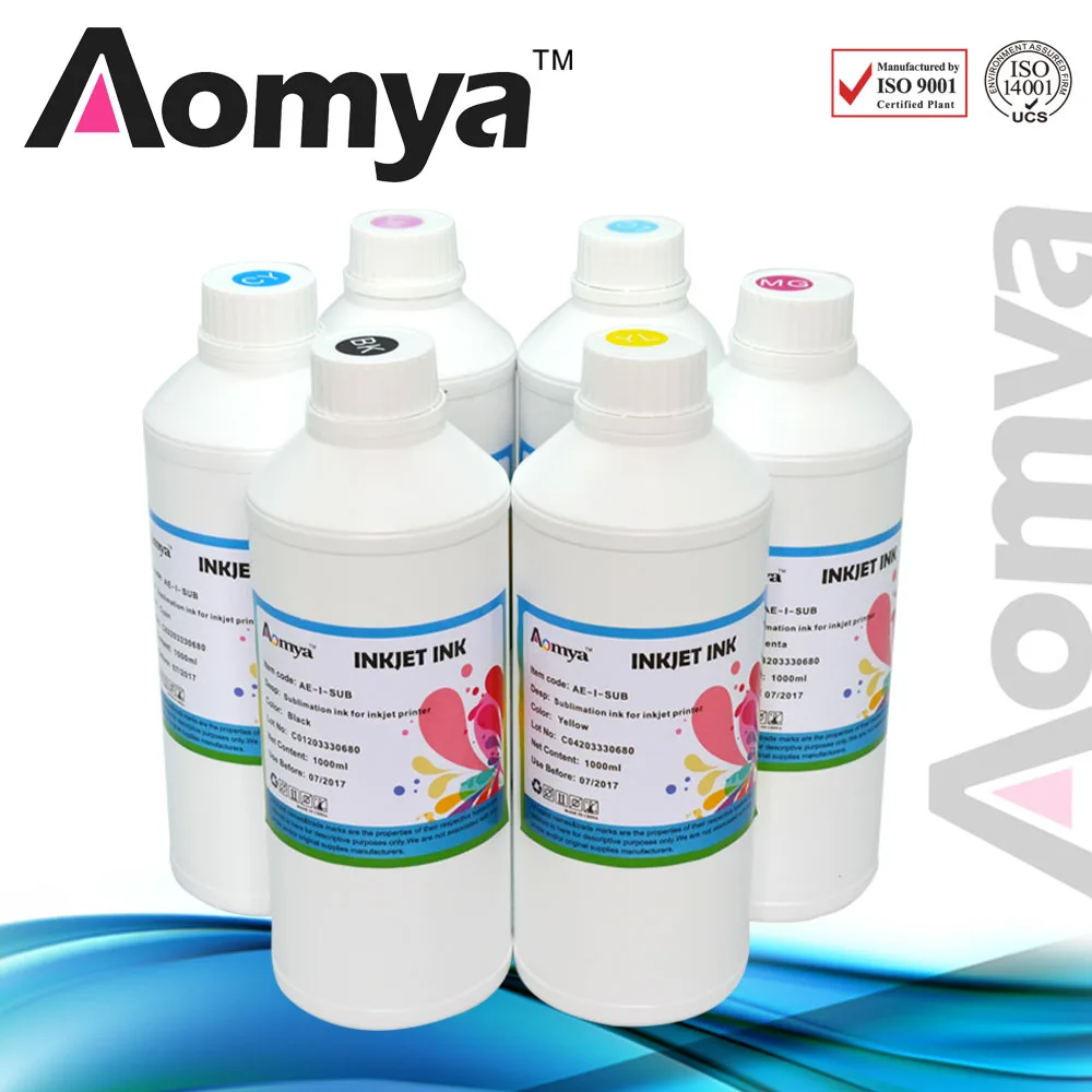 

4 color x1 Liter Bulk Ink for Epson T60/D92/D120/D78/D68/D88 Digital Printing Sublimation Ink DTG ink