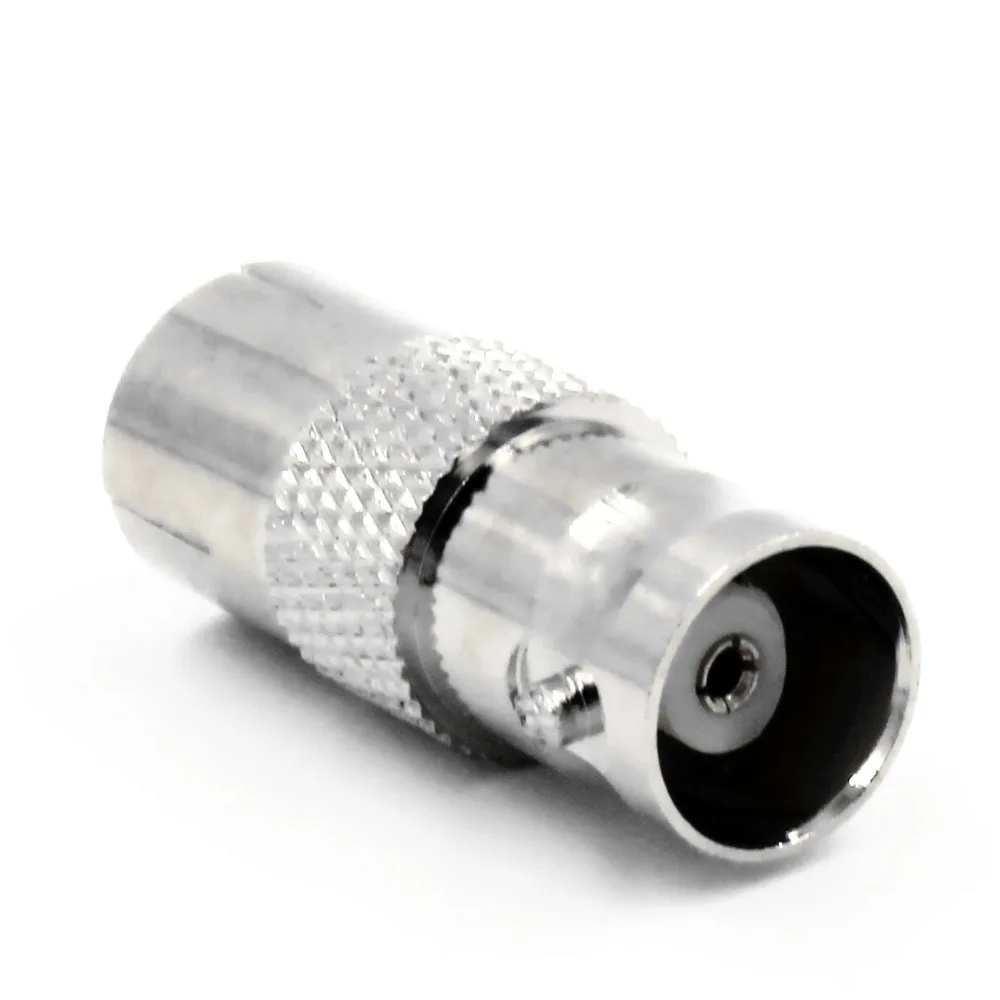 2 шт. BNC Гнездовой разъем для IEC PAL DVB T ТВ гнездовой RF адаптер разъем|jack connector|l