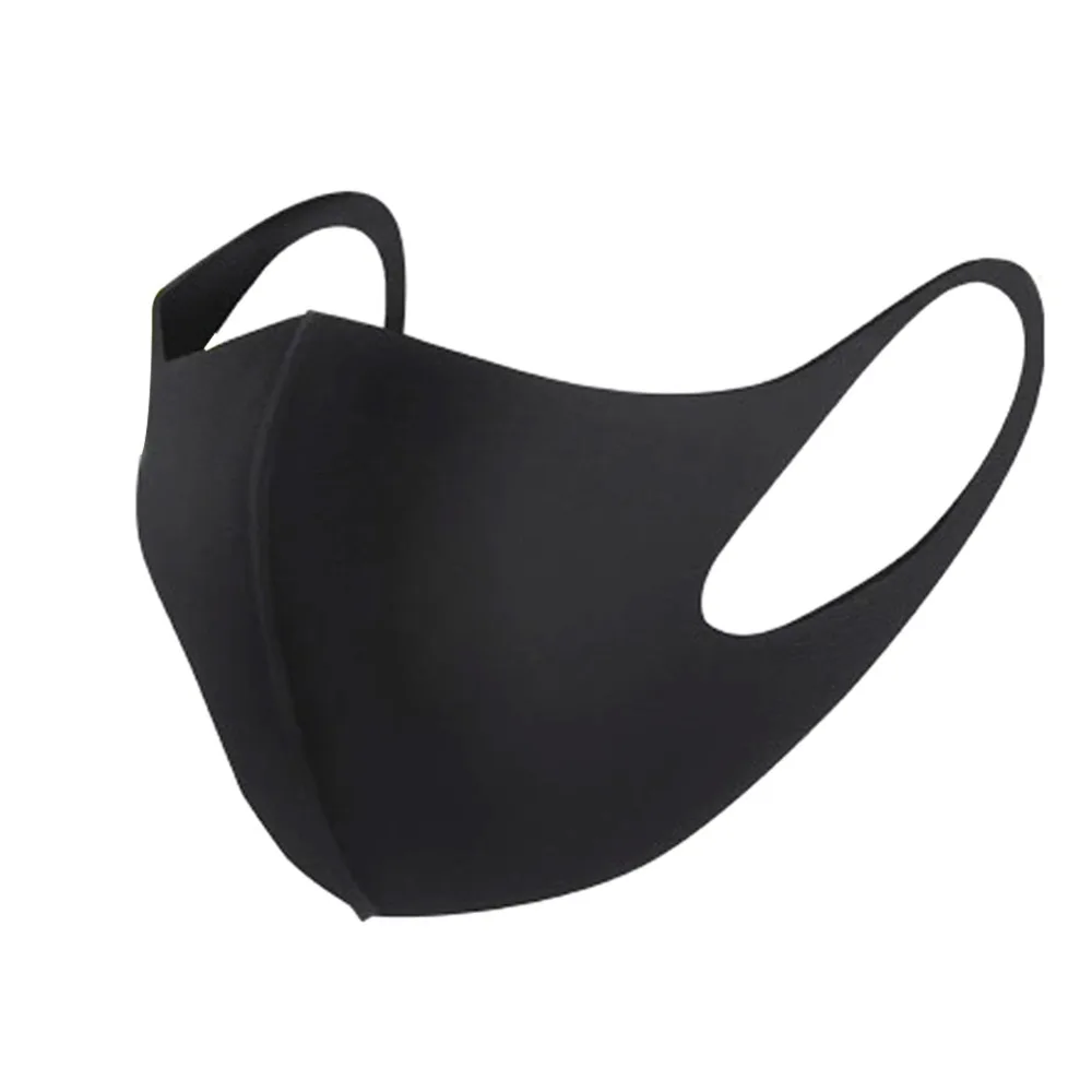 

1PC Anti-Dust Mask Unisex Soft Cotton Mask Winter Breathing Black Outdoor Riding Earloop Mouth Face Cover For Men Women Chirdren