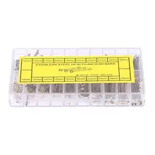 200 шт Необработанные ушные стержни ремешок для часов Фиксированный осевой вал Пружинные штырьки для соединения ремешков