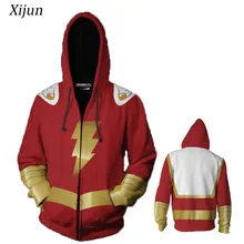 Xijun 2019 New Shazam 3D Printed Hoodies, Sweatshirts men Spring Antumn Casaul zip up jackets Unisex Coats Man Custom made Logo Xijun 2019 New Shazam 3D Printed Hoodies, Sweatshirts men Spring Antumn Casaul zip up jackets Unisex Coats Man Custom made Logo