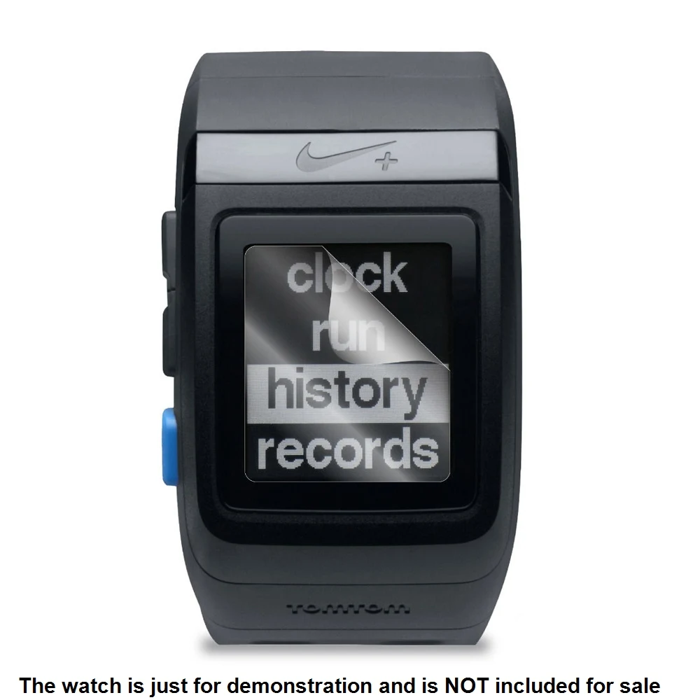 3X Clear Lcd Screen Protector Guard Cover Shield Film Skin Per Tomtom Nike + Sports Smart Watch Accessori