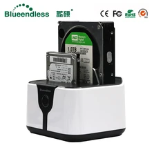 2-Bay harddisk box usb3.0 hdd external enclosure eu plug sata 2.5 case plastic sata external enclosure clone box ssd 2.5