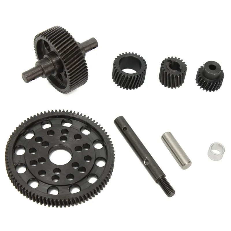 Xtra Speed Steel Pineapple Gear Set Axial SCX10 1 10 RC Car Crawler XS SCX22119