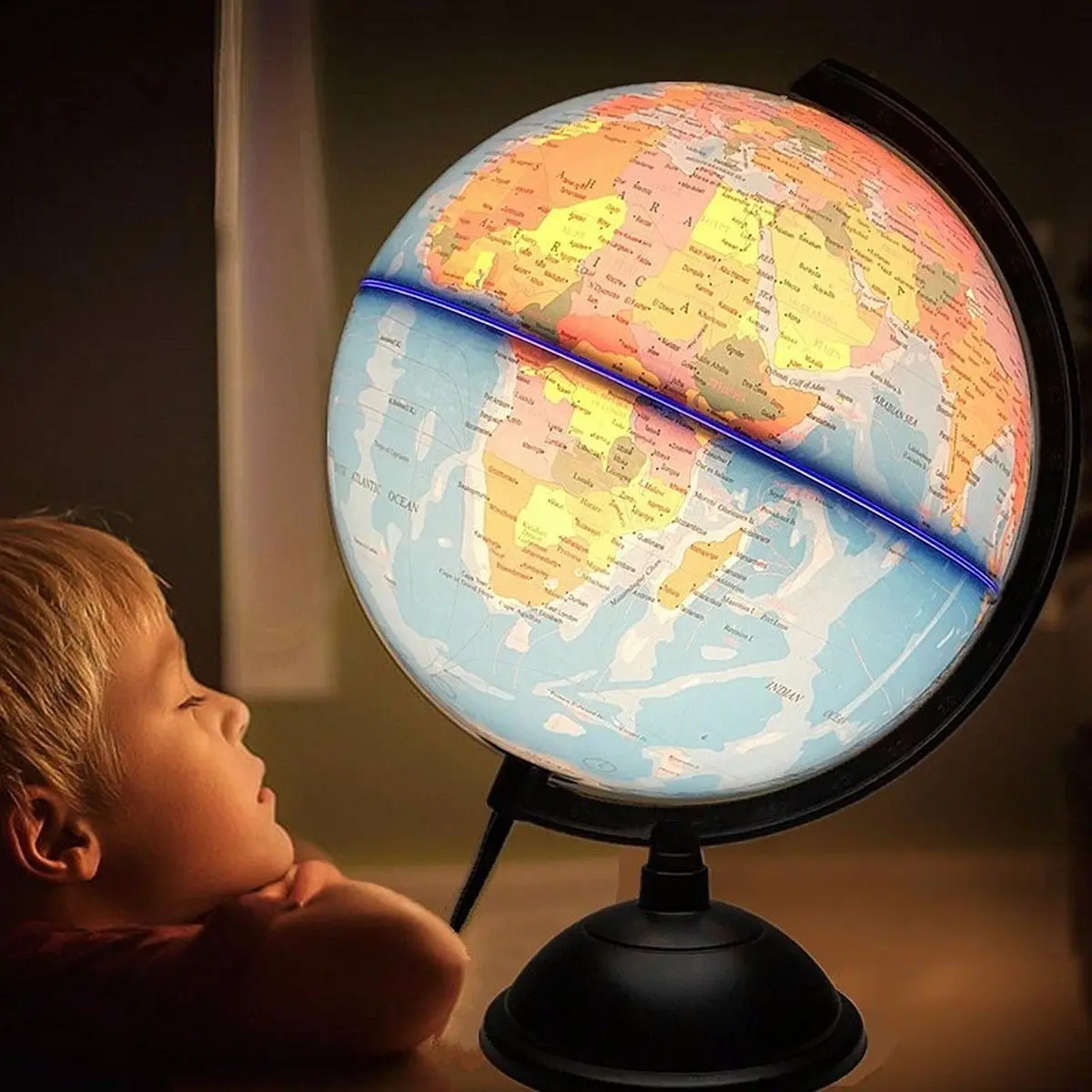 32cm Electric LED Light World Globe Earth Map Teach Education Geography Toy Terrestrial Tellurion Globe home Office Desk Decor 32cm Electric LED Light World Globe Earth Map Teach Education Geography Toy Terrestrial Tellurion Globe home Office Desk Decor