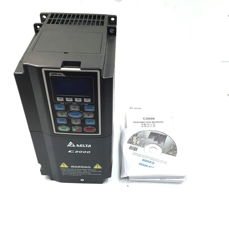 Инвертор двигателя Delta AC VFD007C43A серия 1HP 3 фазный 380 в 750 Вт новый|ac motor|series ac motordelta motor