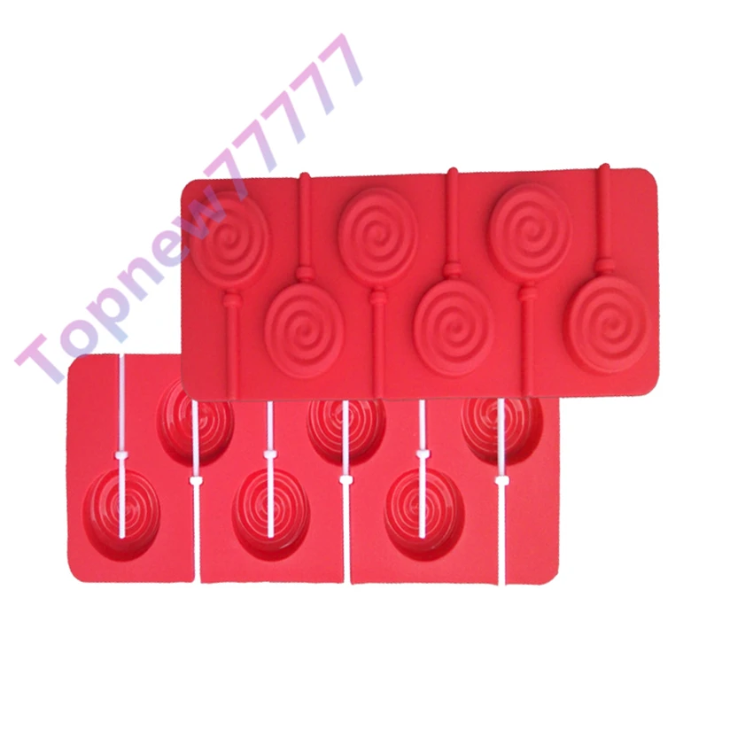 1PCS circle lollipop mold, baking cake mold, DIY chocolate mould 2606