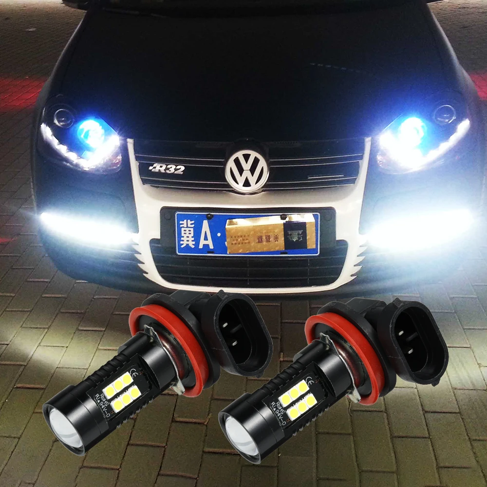 LED Bulb Lights Auto Lamp Bulbs Car Light H8/H11 3 COLOR-in Car