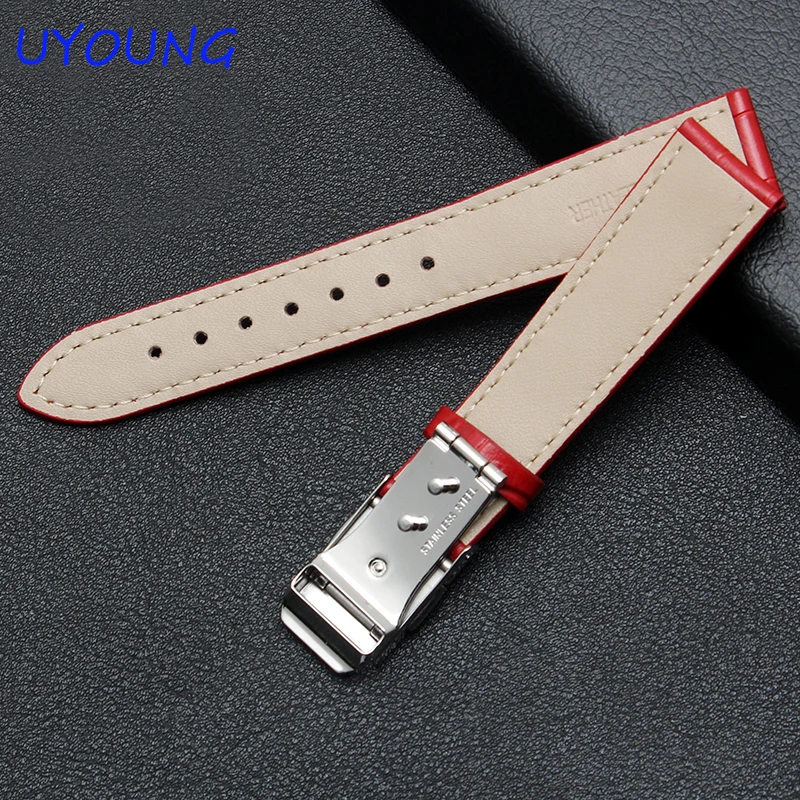 Ремешок для часов Casio из натуральной кожи сменный Браслет 14 мм 16 18 мм|strap for